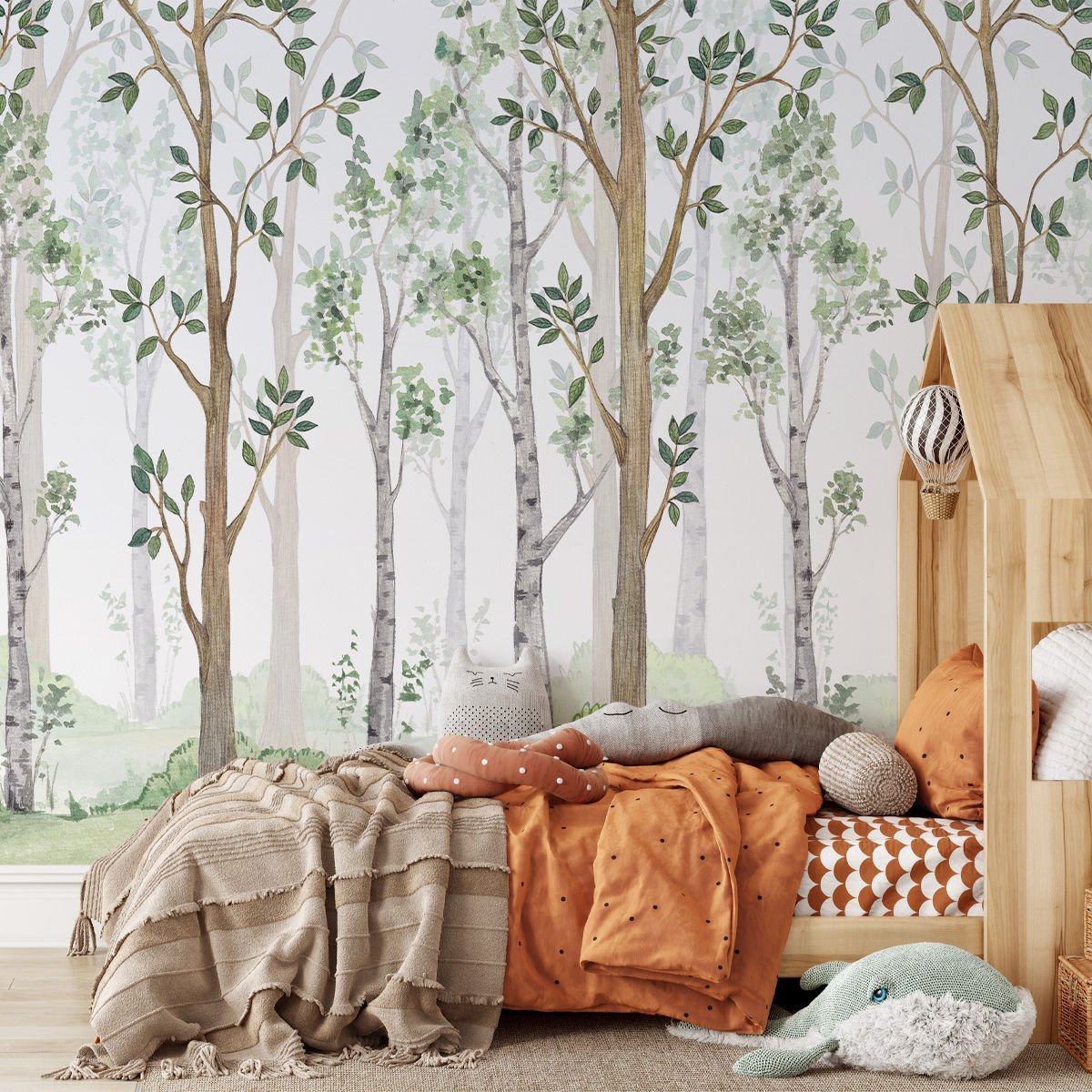 Yeşil Orman Duvar Kağıdı