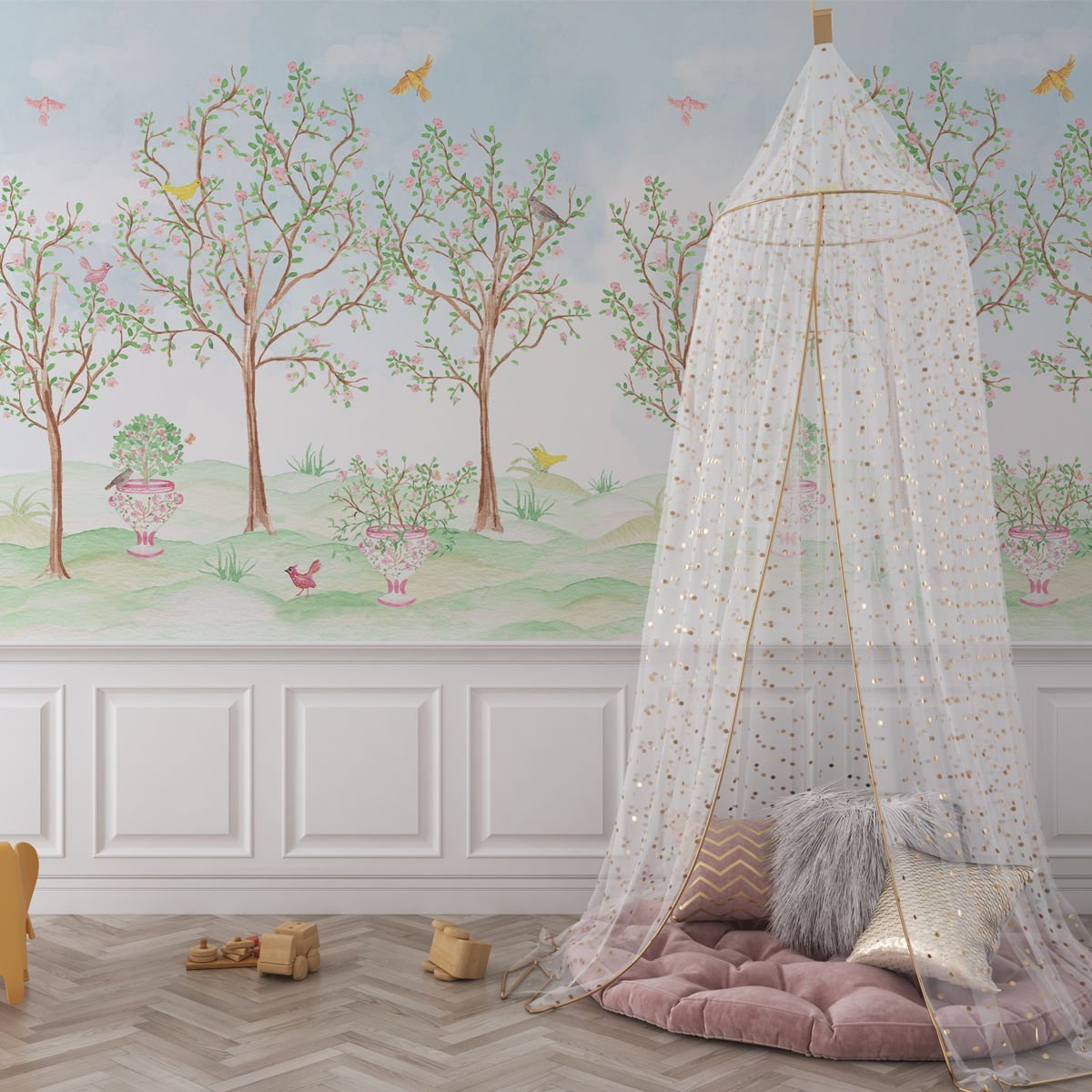 Bahar Ağaçları Duvar Kağıdı