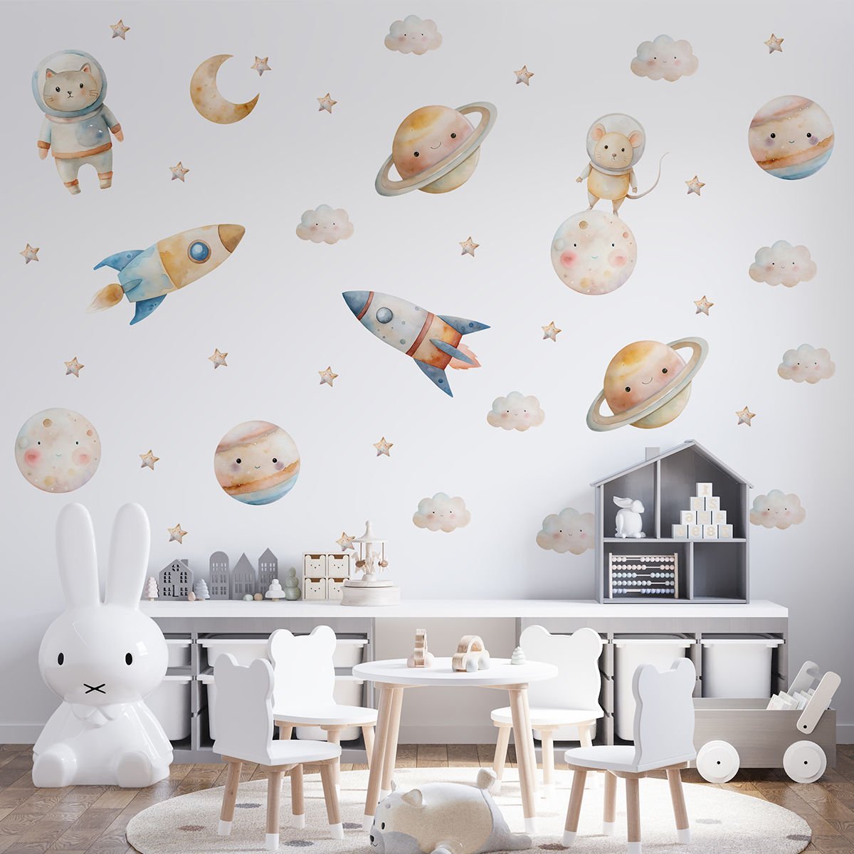 Astronot Kedi Sticker